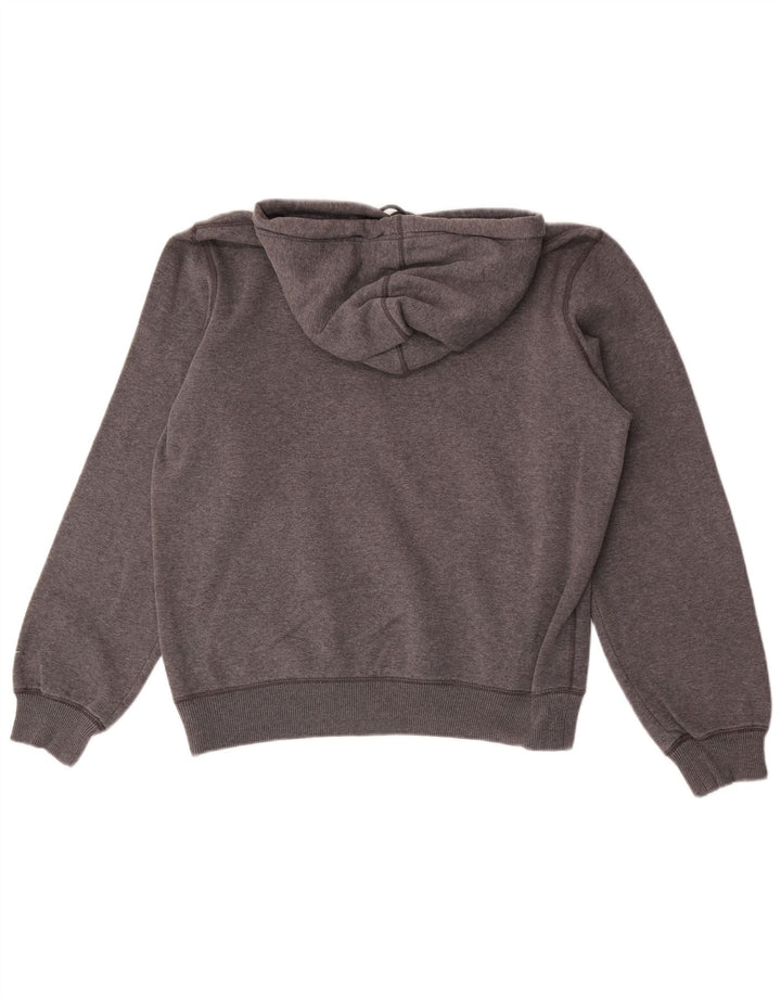 NIKE Mens Graphic Hoodie Jumper Pequeno Algodão Cinza