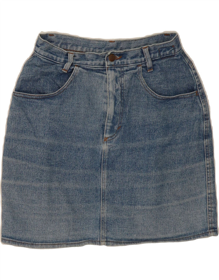BENETTON Womens Denim Skirt W26 Small Blue Cotton Vintage Benetton and Second-Hand Benetton from Messina Hembry 