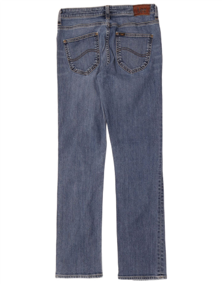 Lee Mens Marion Straight Jeans W29 L31 Azul Algodão
