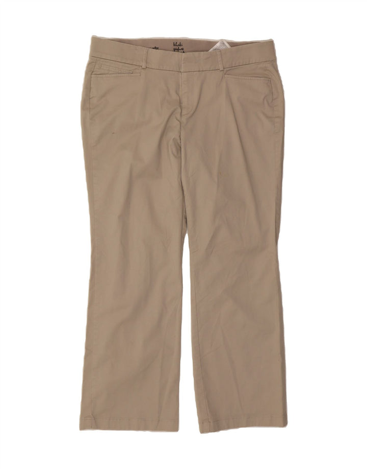 DOCKERS Womens Bootcut Casual Trousers US 16 2XL W36 L28 Beige Cotton Vintage Dockers and Second-Hand Dockers from Messina Hembry 