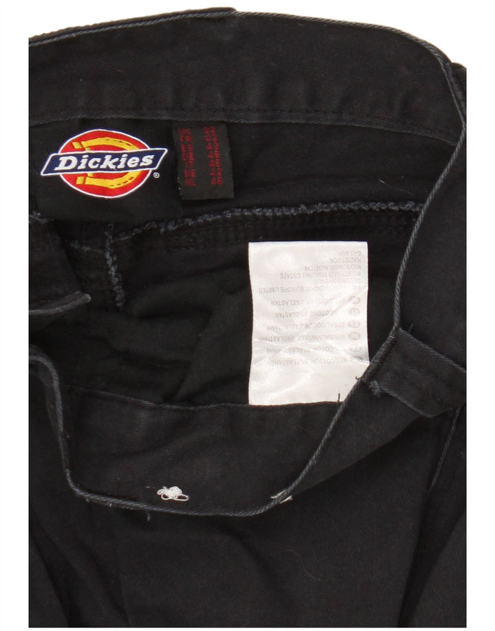 Shorts cargo masculino Dickies W32 médio algodão preto