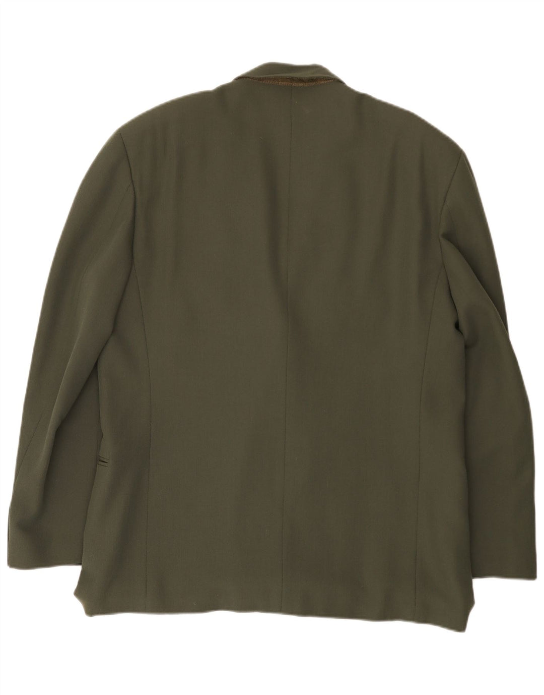 Jaqueta blazer masculina Mille Miglia com peito duplo Reino Unido 40 verde grande