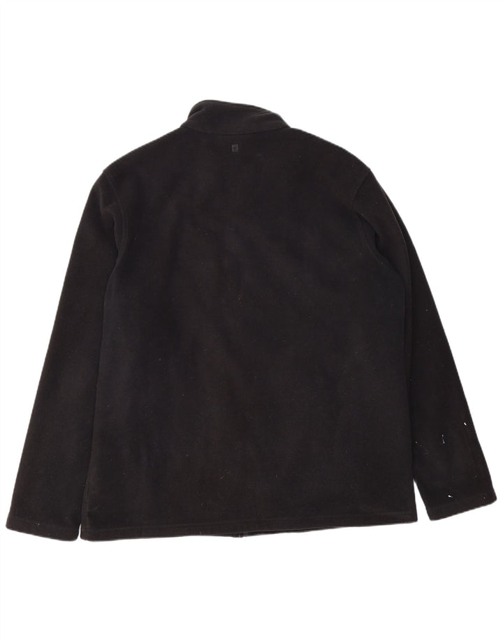 Jaqueta de lã masculina Mountain Warehouse UK 42 XL poliéster preto