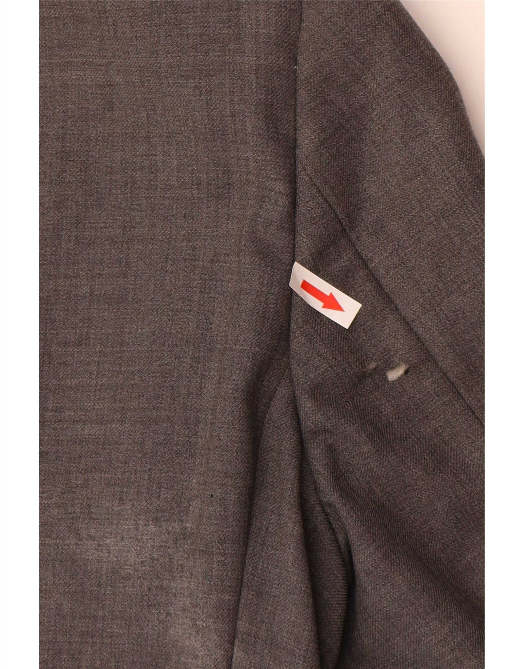 Jaqueta blazer masculina de 3 botões Marks & Spencer Reino Unido 38 cinza médio lã nova