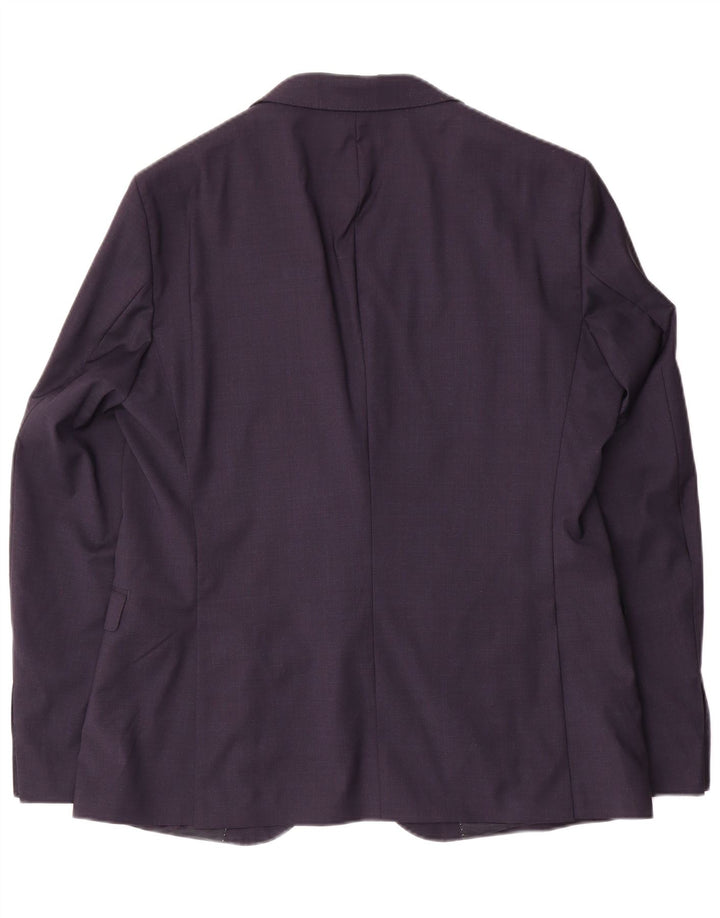 Jaqueta Blazer Masculina Baldessarini com 2 Botões IT 52 XL Azul Marinho