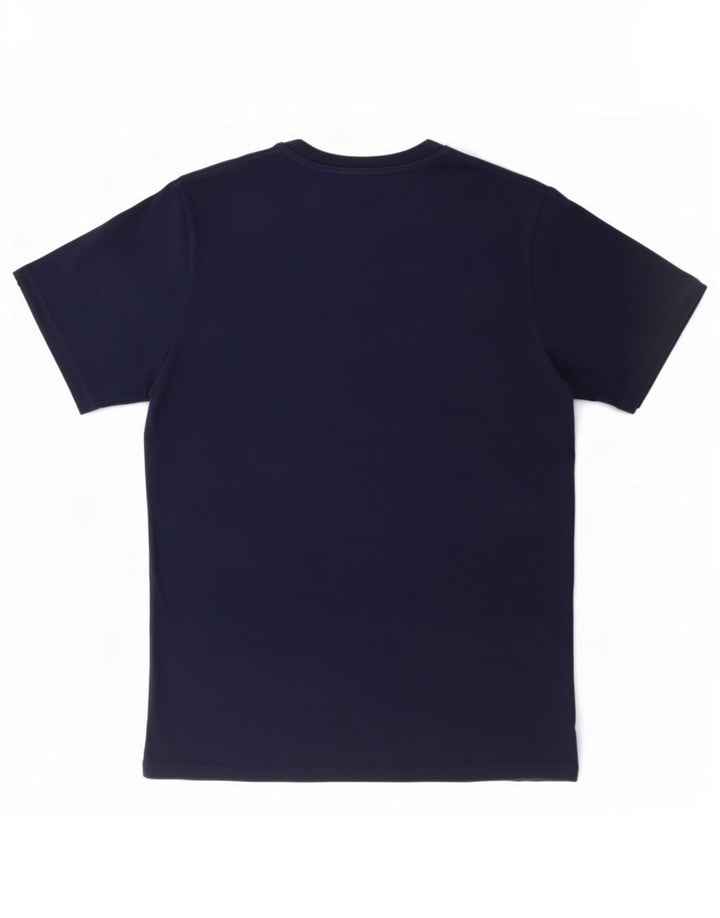 Levi's Camiseta gráfica masculina top médio azul marinho