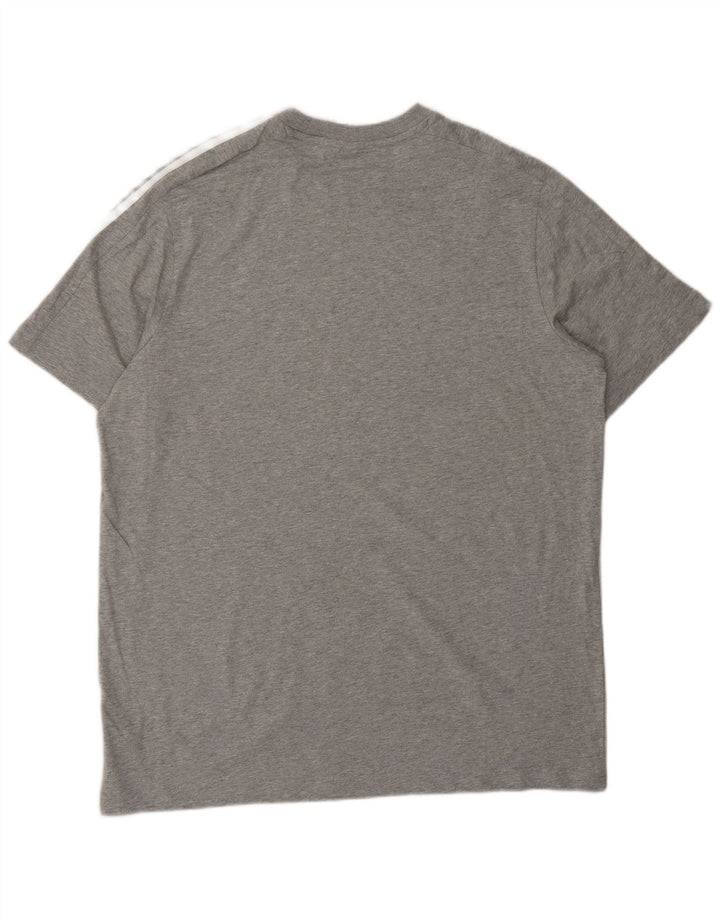 Camiseta masculina Adidas Top XL cinza algodão
