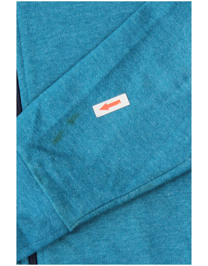 Kappa Womens Tracksuit Top Jacket UK 18 XL Azul Algodão