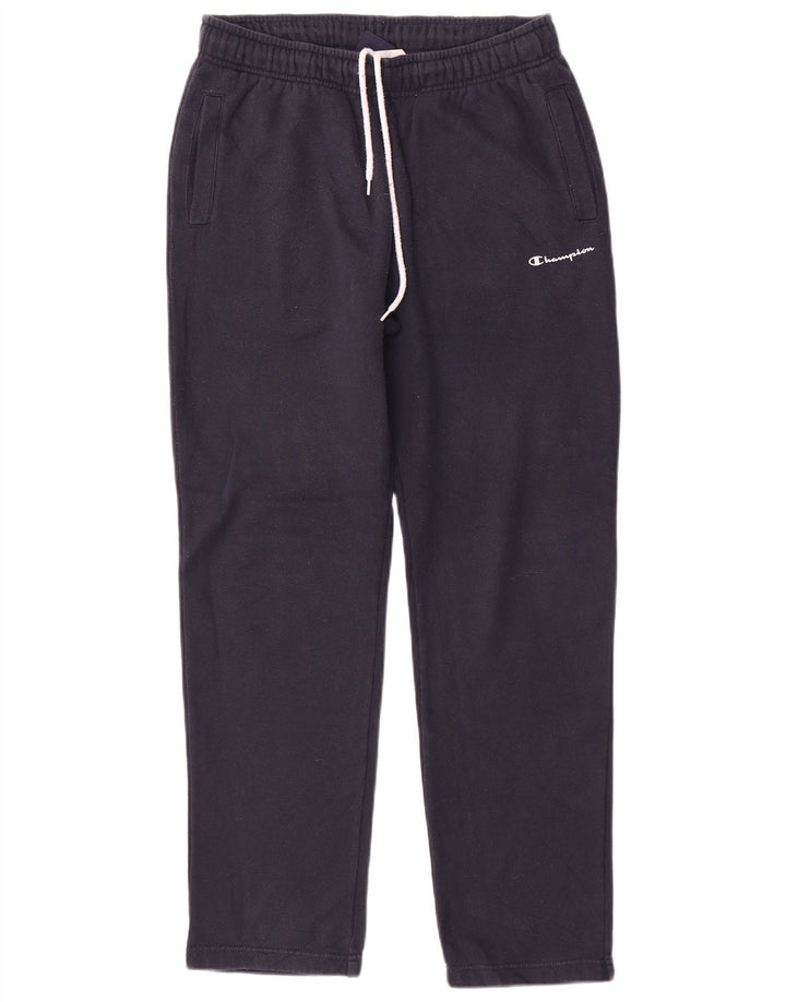 Calça de treino masculina Champion de algodão azul marinho médio