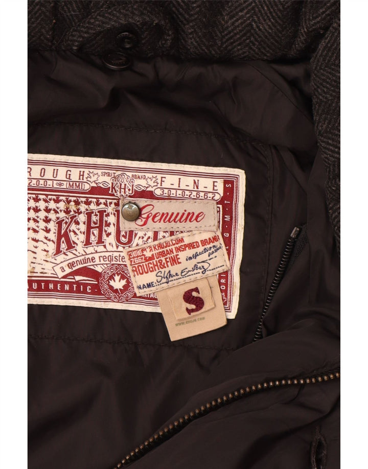 Casaco acolchoado feminino KHUJO UK 10 pequeno nylon preto