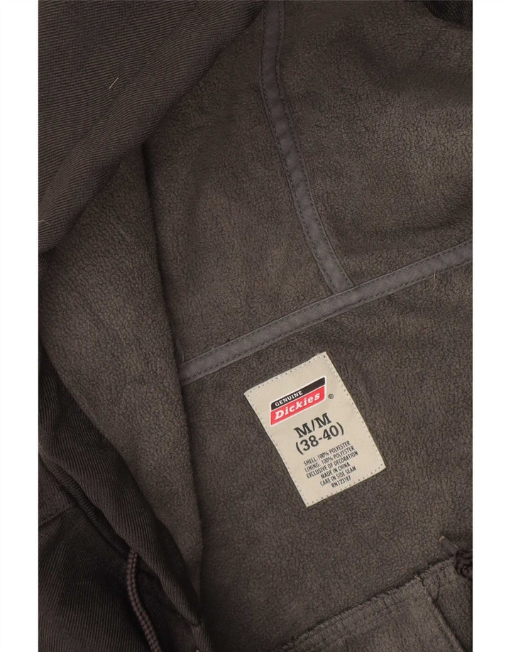 Jaqueta utilitária masculina Dickies com capuz Reino Unido 38/40 poliéster preto médio