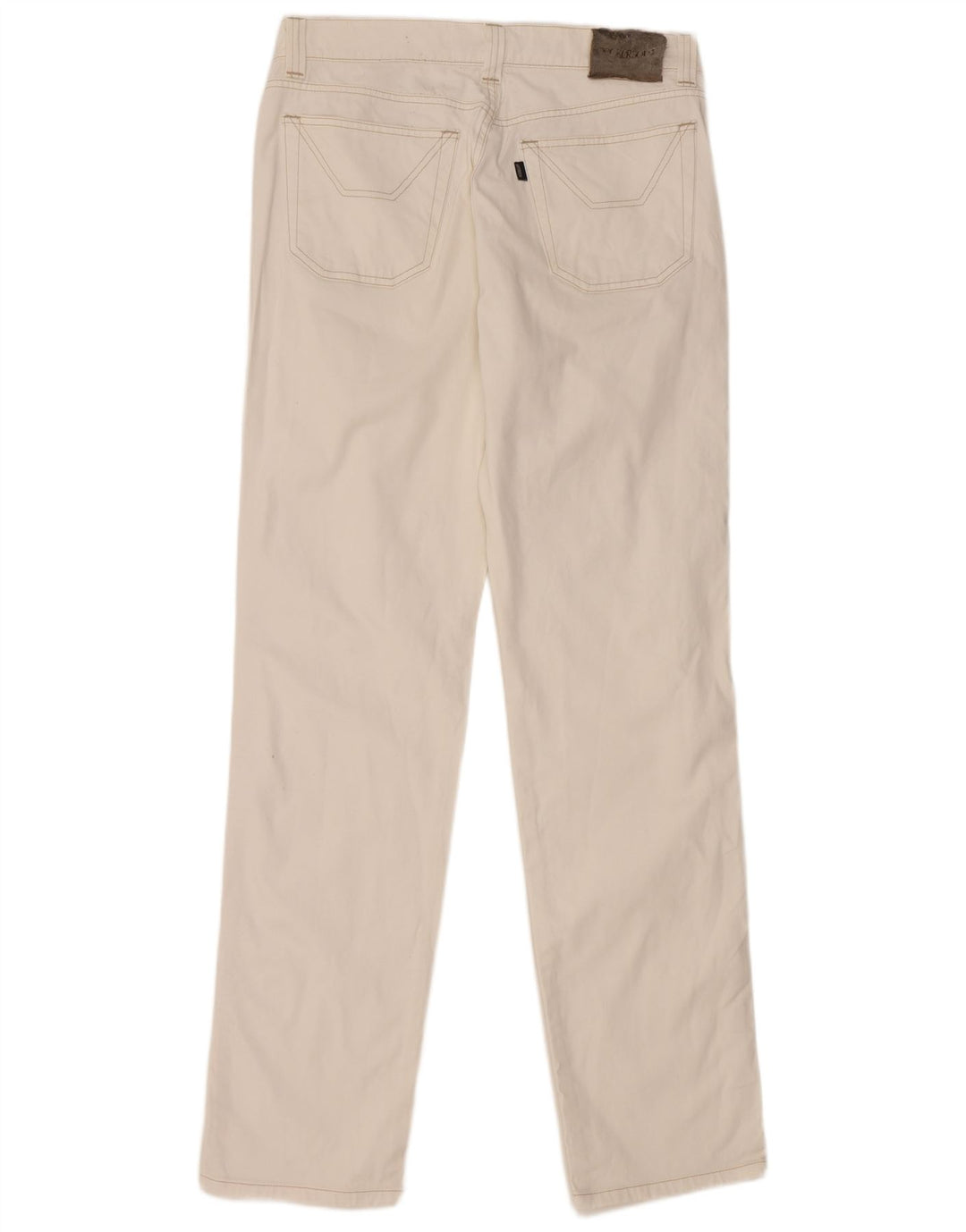 Jeans retos masculinos Jeckerson W34 L34 algodão branco