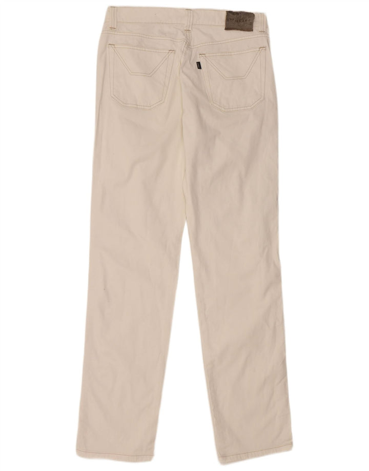 Jeans retos masculinos Jeckerson W34 L34 algodão branco