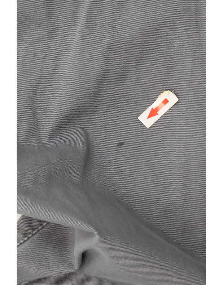 Calça Chino Reta Masculina Gap W34 L30 Algodão Cinza