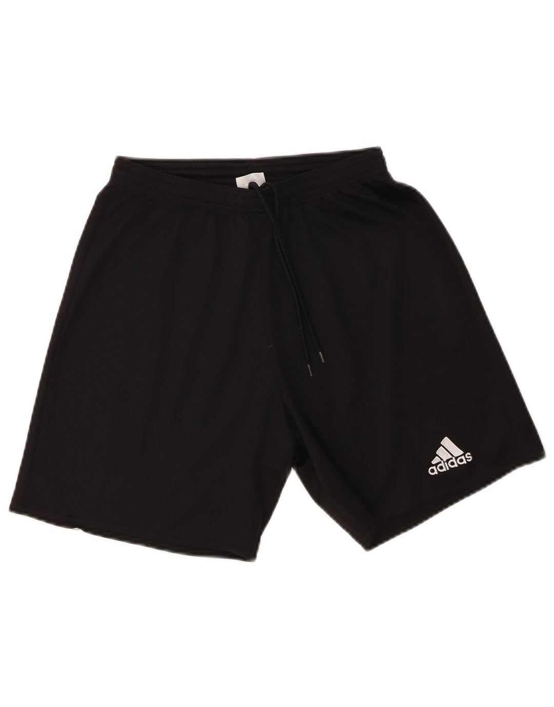Shorts esportivos Adidas Boys Climalite 9-10 anos pequenos poliéster preto