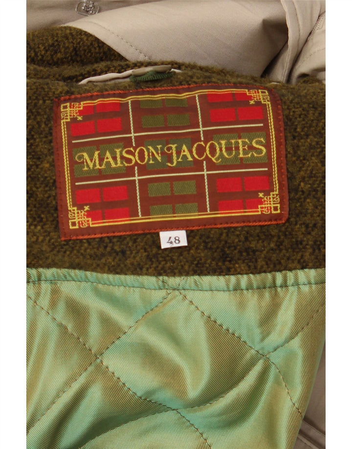 Sobretudo masculino Maison Jacques IT 48 médio bege