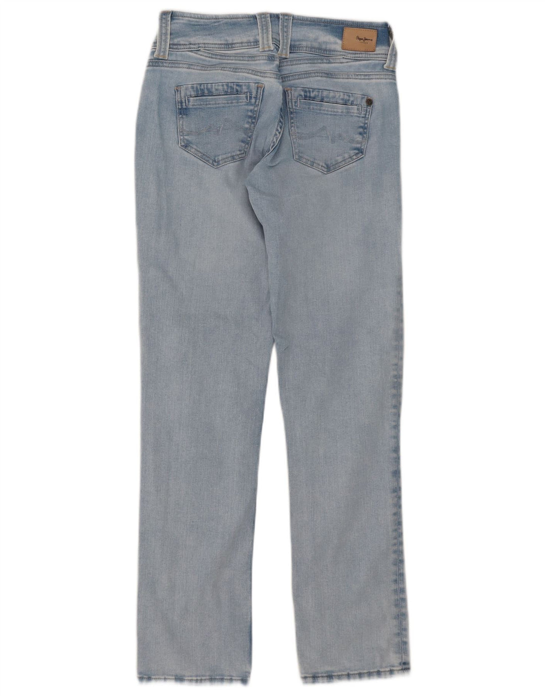 PEPE Jeans Feminino Reto W29 L32 Azul Algodão