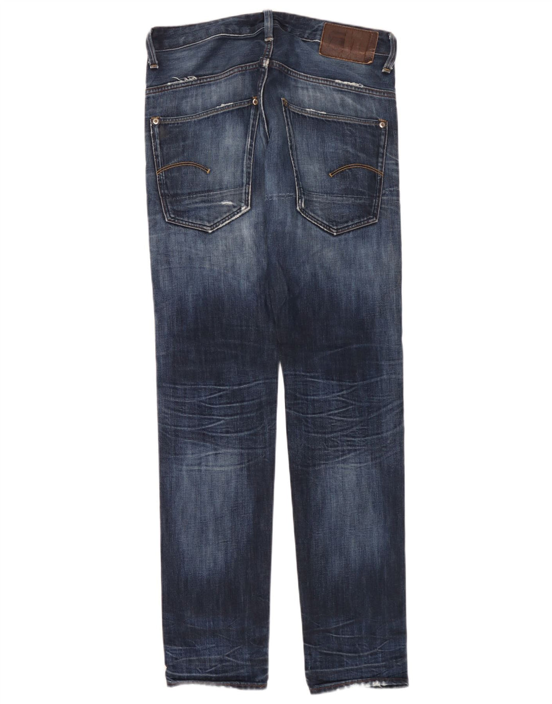 G-Star Masculino Radar Slim Jeans W32 L34 Azul Algodão