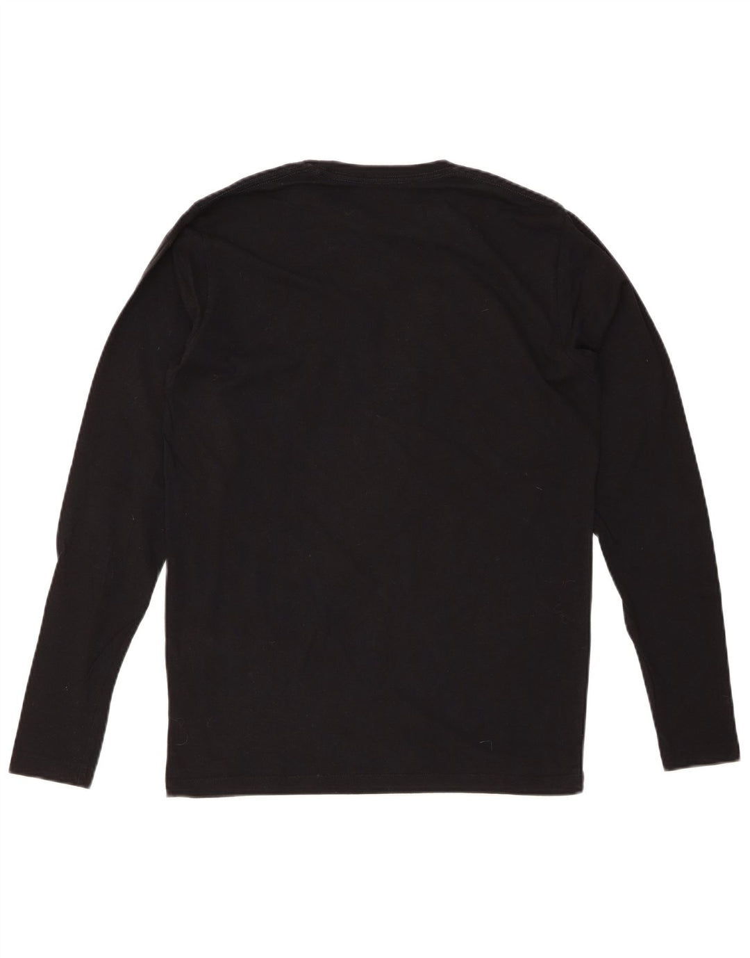 PEPE JEANS Top gráfico masculino manga comprida pequeno preto