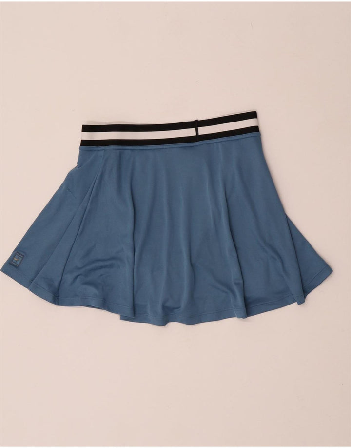 Nike Womens Dri Fit Skort UK 14 Medium Blue Colourblock