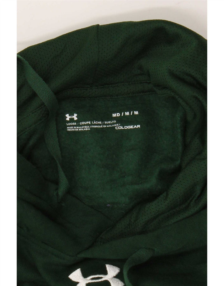 Under Armour masculino gráfico moletom com capuz verde médio