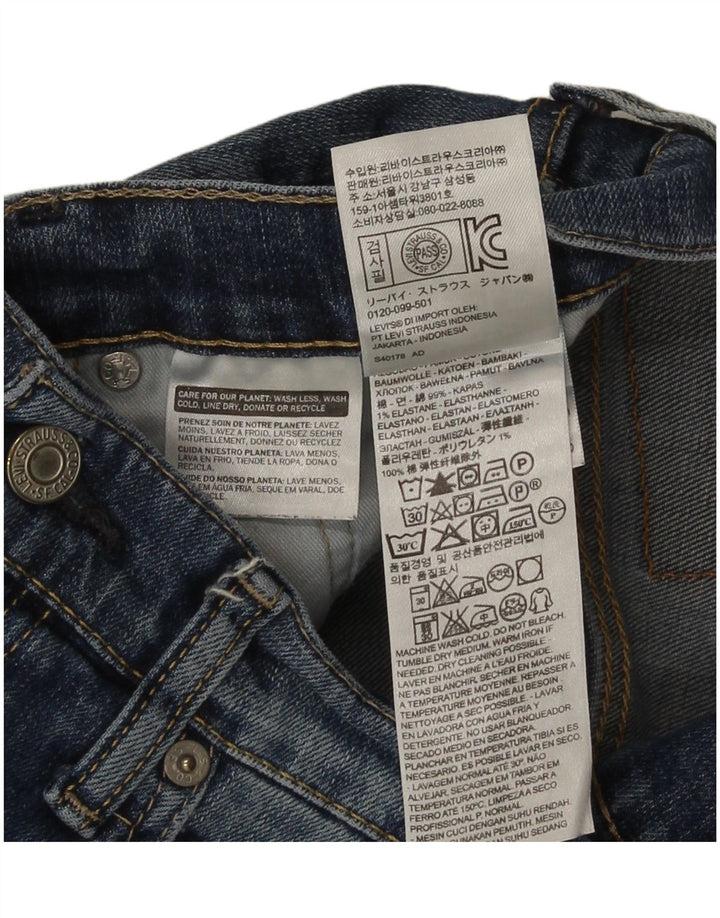 Calça Jeans Levis 511 Slim Masculina W32 L34 Azul Algodão