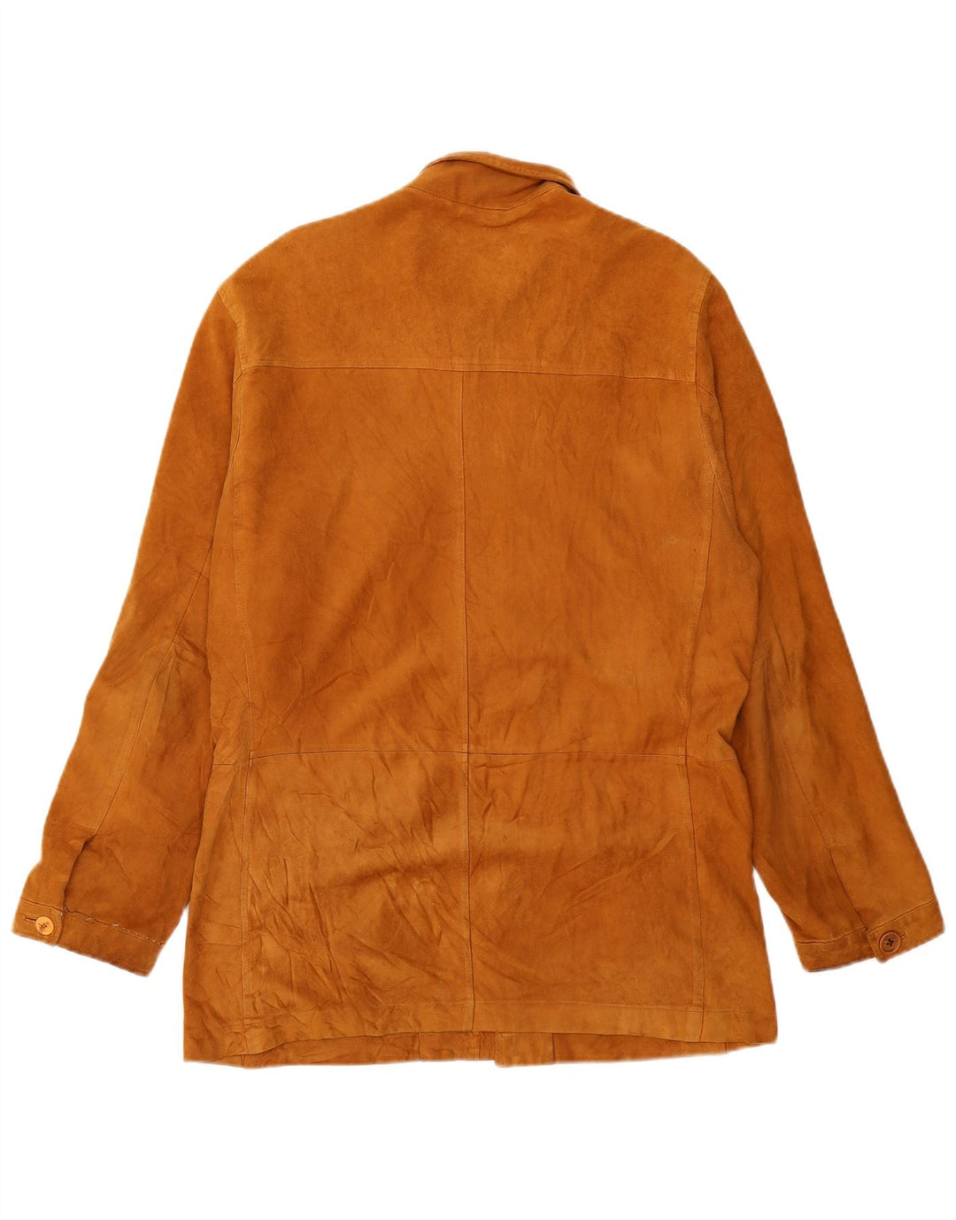 Jaqueta masculina de camurça VINTAGE IT 50 grande couro bege