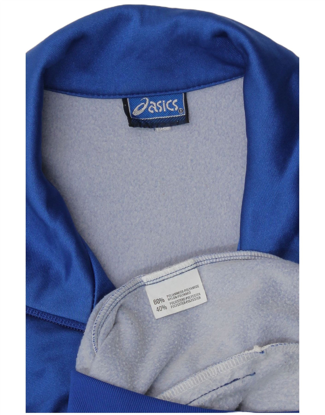 Jaqueta Asics Masculina Graphic Tracksuit Top Azul Médio Poliamida