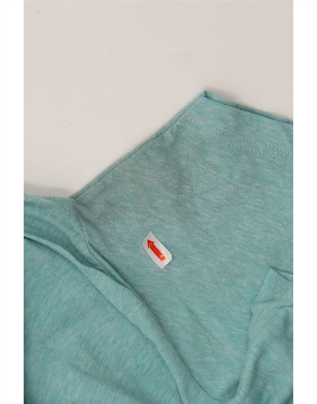 Camiseta masculina HURLEY com ajuste premium gráfico pequeno algodão manchado turquesa