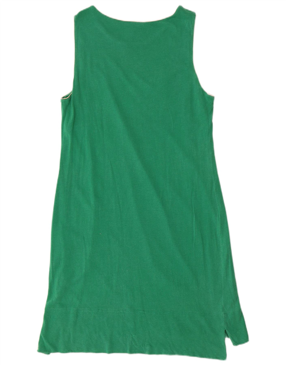 Vestido camiseta feminino sem mangas MASSIMO DUTTI Reino Unido 12 verde médio