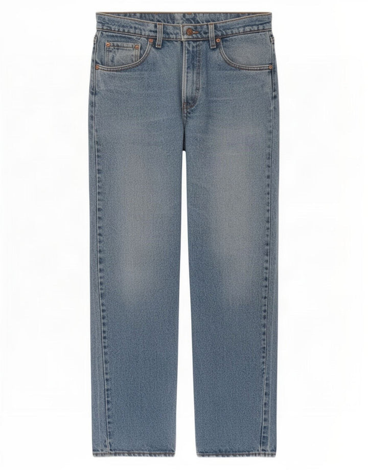 Levi's Masculino 565 Straight Jeans W34 L32 Azul Algodão
