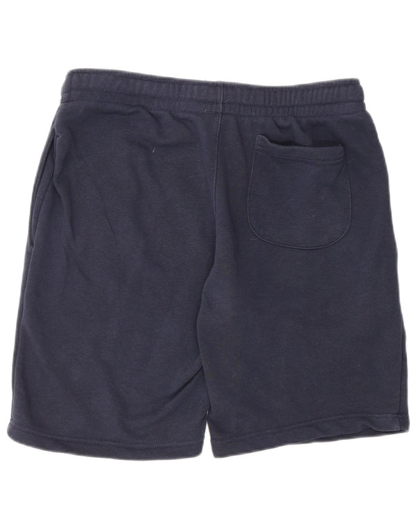 Shorts esportivos gráficos femininos Champion UK 14 grande azul marinho