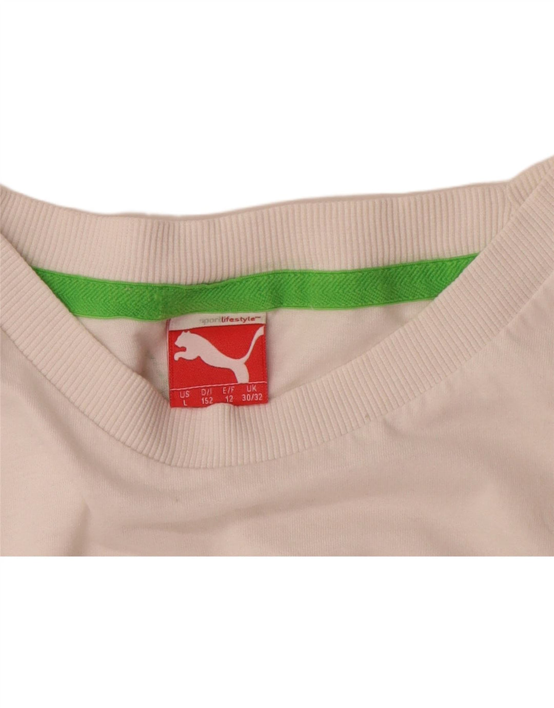 Camiseta Puma Boys Graphic Top 11-12 Anos Branco