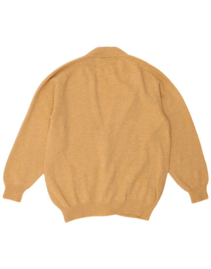 Suéter cardigã feminino BRUNELLA GORI Reino Unido 14 grande bege