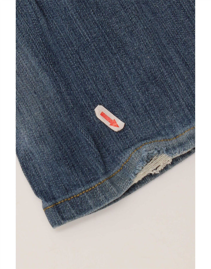 Calça jeans feminina Bootcut Levi's W32 L32 azul algodão