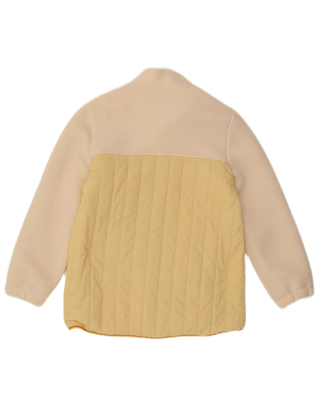 Zara Jaqueta acolchoada para meninas 9-10 anos Amarelo Colourblock Poliamida