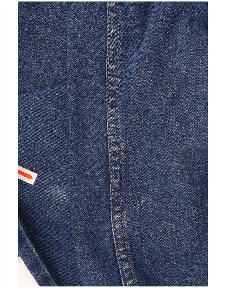 Jeans retos femininos VINTAGE W28 L27 azul
