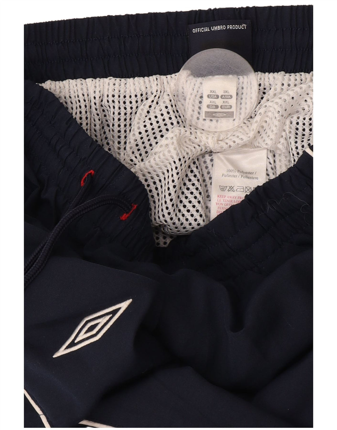 Bermuda esportiva masculina Under Armour 2XL azul marinho poliéster