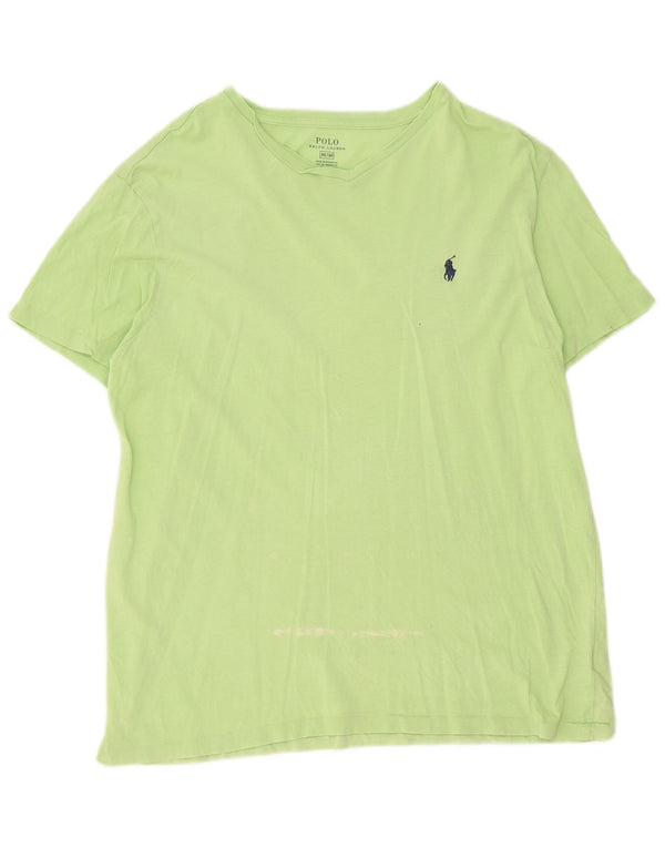 Polo Ralph Lauren Camiseta masculina Top Médio Algodão Verde