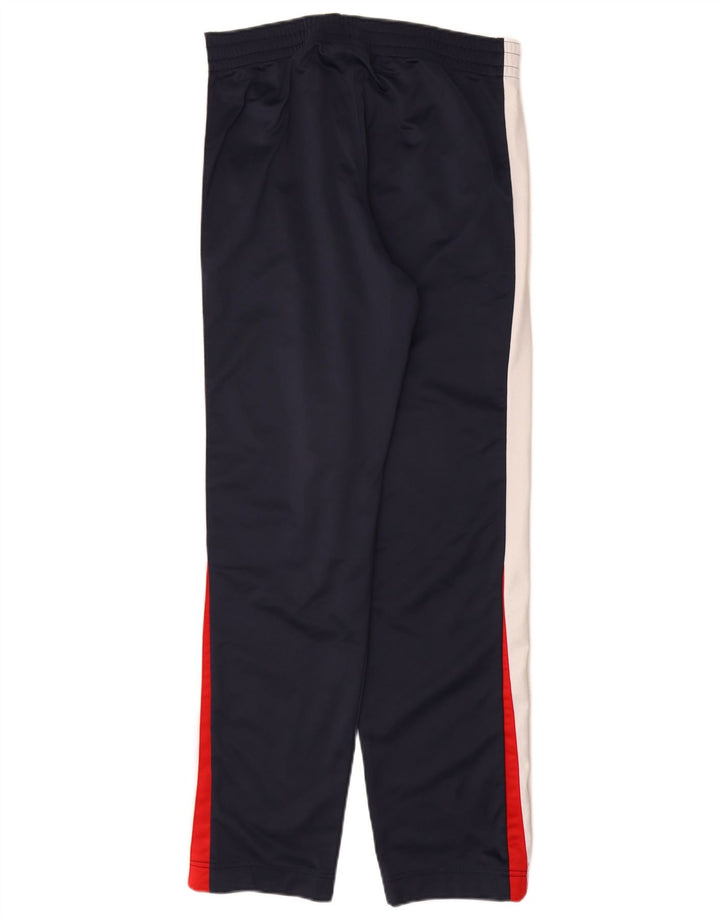 Calça de treino masculina Champion grande poliéster colorblock azul marinho