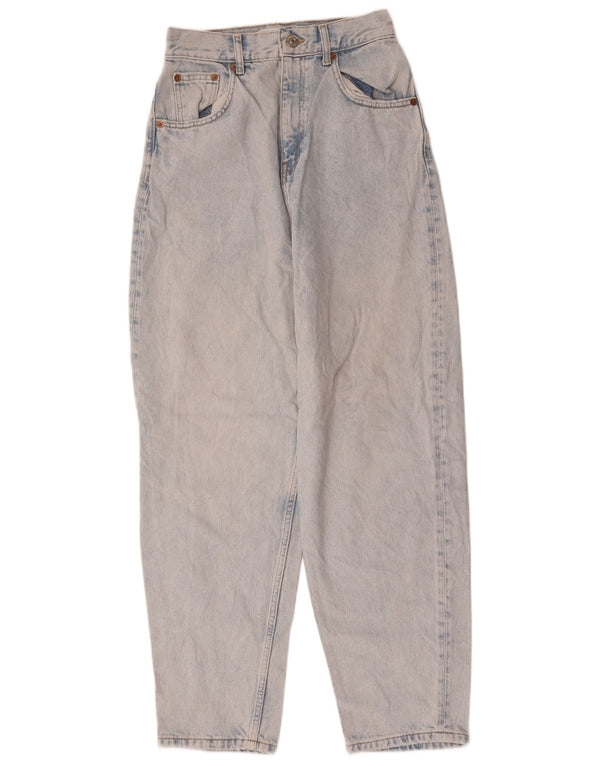 Calça jeans feminina cintura alta Zara EU 36 XS W26 L29 azul algodão