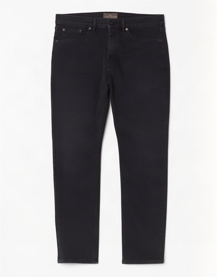 Marks & Spencer Mens Jeans Slim W34 L31 Algodão Preto