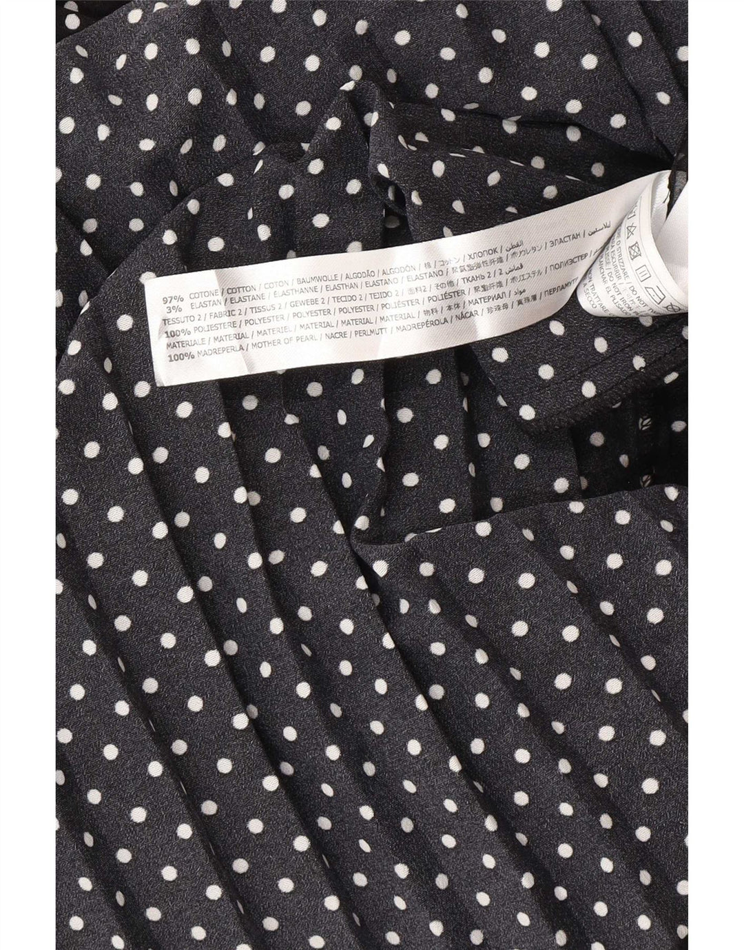 Simona Barbieri Vestido maxi feminino Twinset IT 42 bolinhas pretas médias