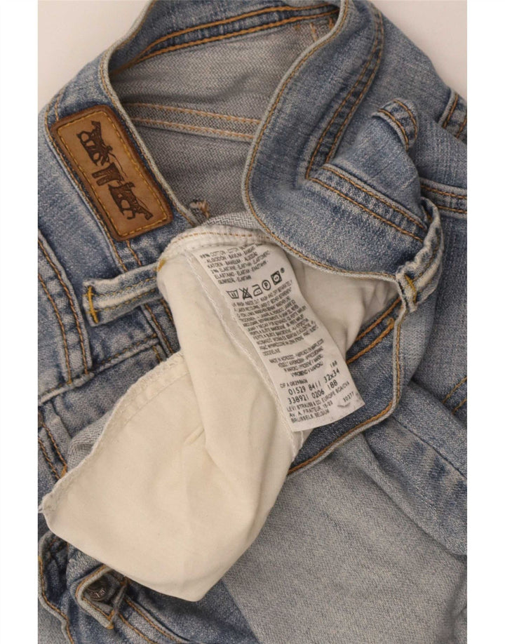 Calça jeans feminina Levi's W32 L30 azul algodão