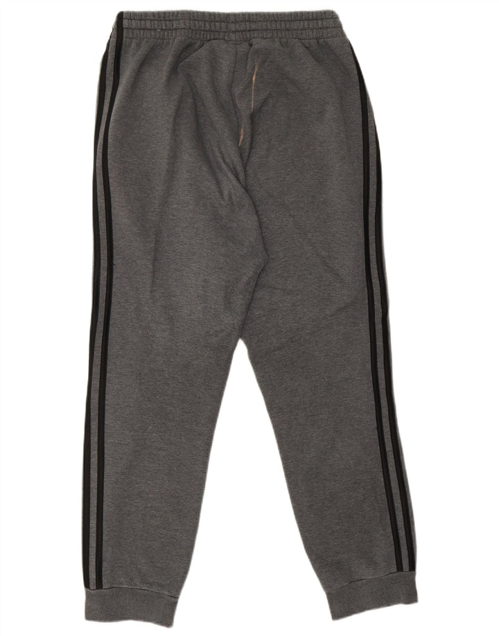 Calça de treino masculina Adidas Joggers cinza médio algodão