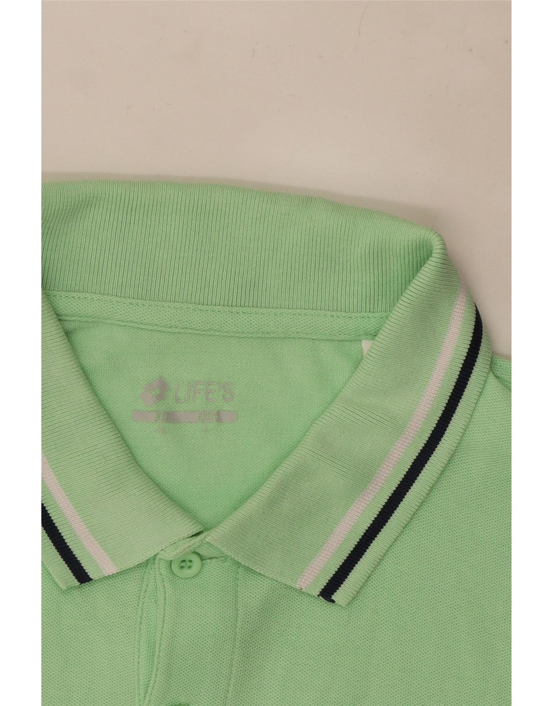 Camisa polo masculina Lotto grande algodão verde