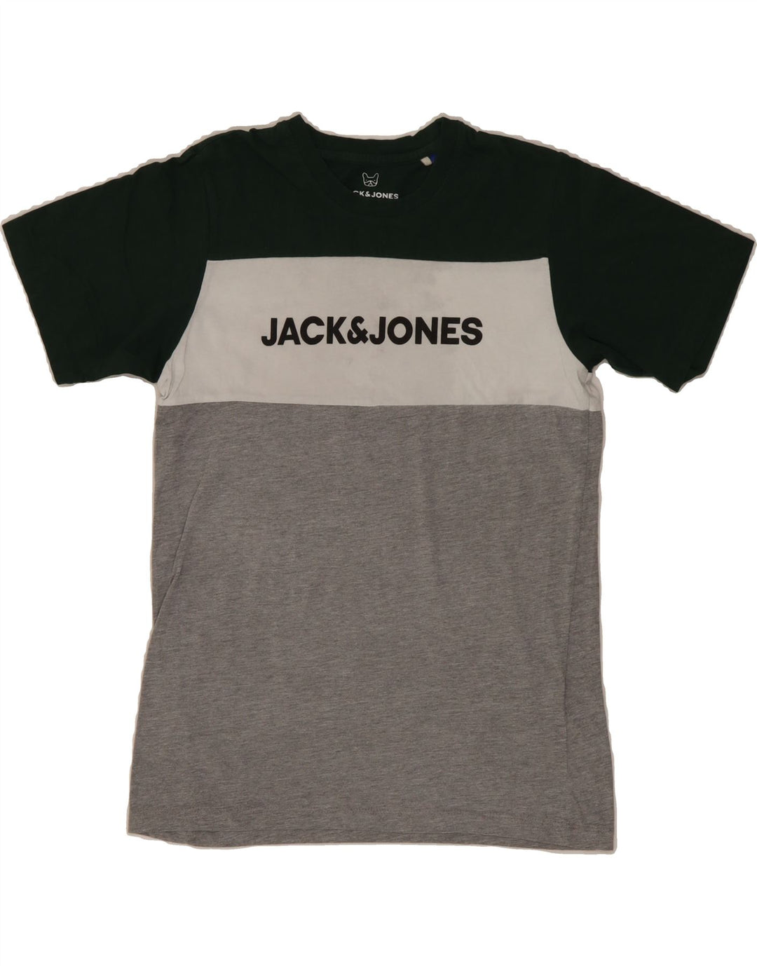 JACK & JONES Boys Graphic T-Shirt Top 15-16 Years Multicoloured Vintage Jack & Jones and Second-Hand Jack & Jones from Messina Hembry 