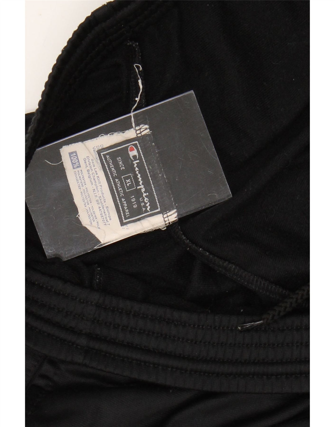 Calça de treino masculina CHAMPION XL poliéster preto