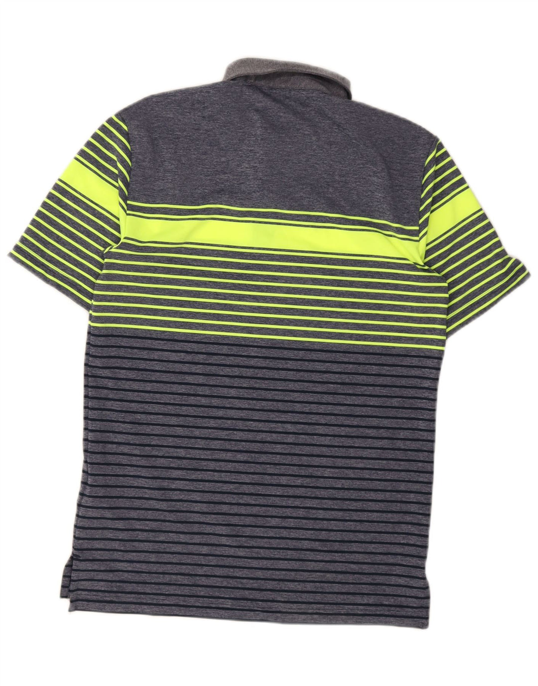 Camisa polo masculina Adidas XS azul marinho listrada de poliéster