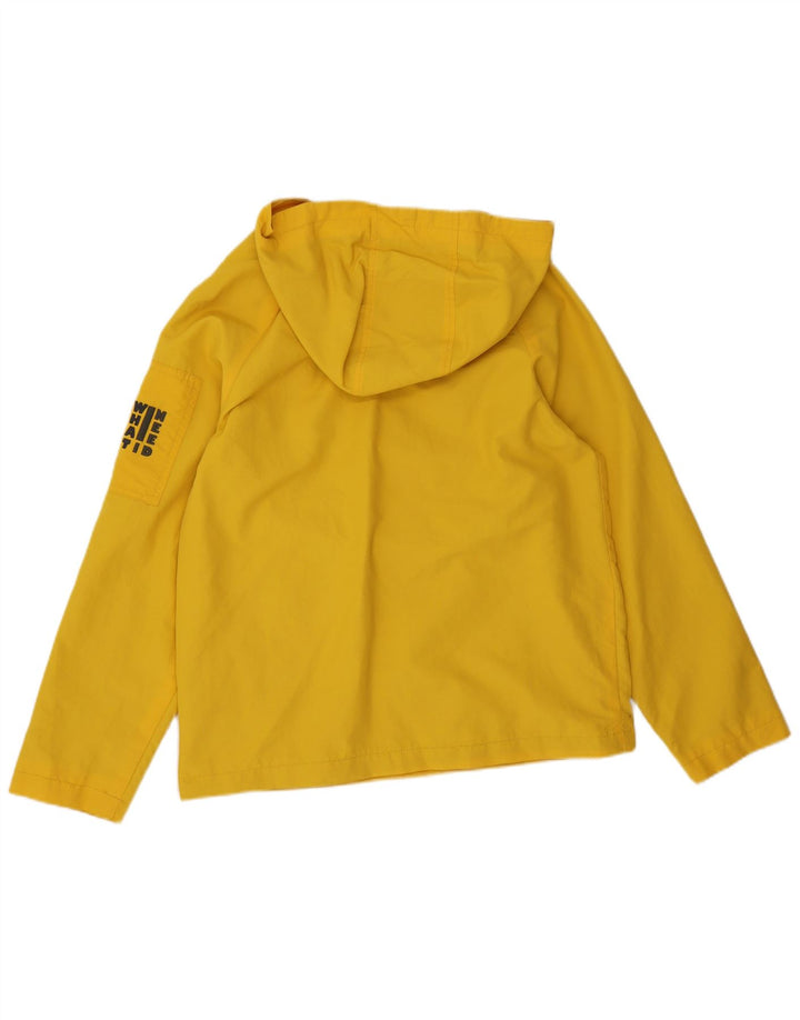 Jaqueta de chuva com capuz Zara Boys 13-14 anos amarelo nylon